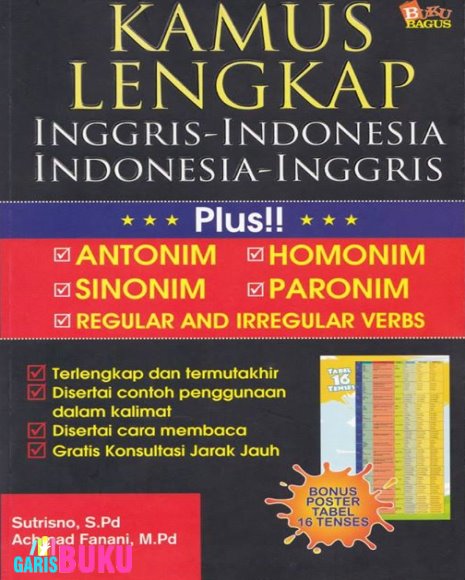 kamus bahasa indonesia lengkap